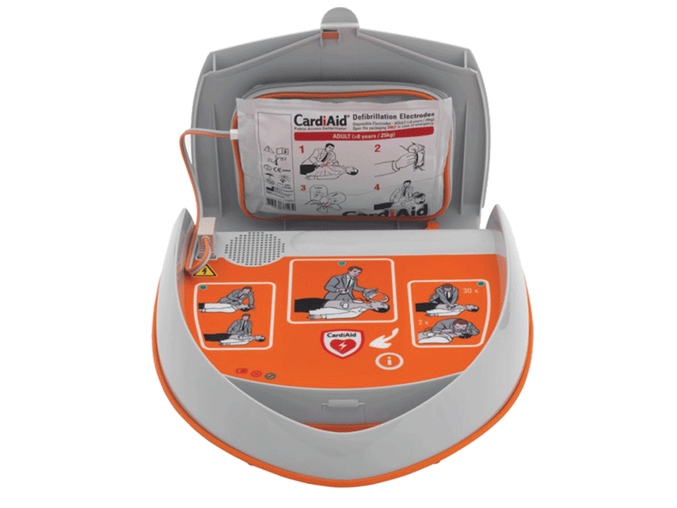 เครื่องกระตุกหัวใจไฟฟ้าอัตโนมัติ CardiAid AED